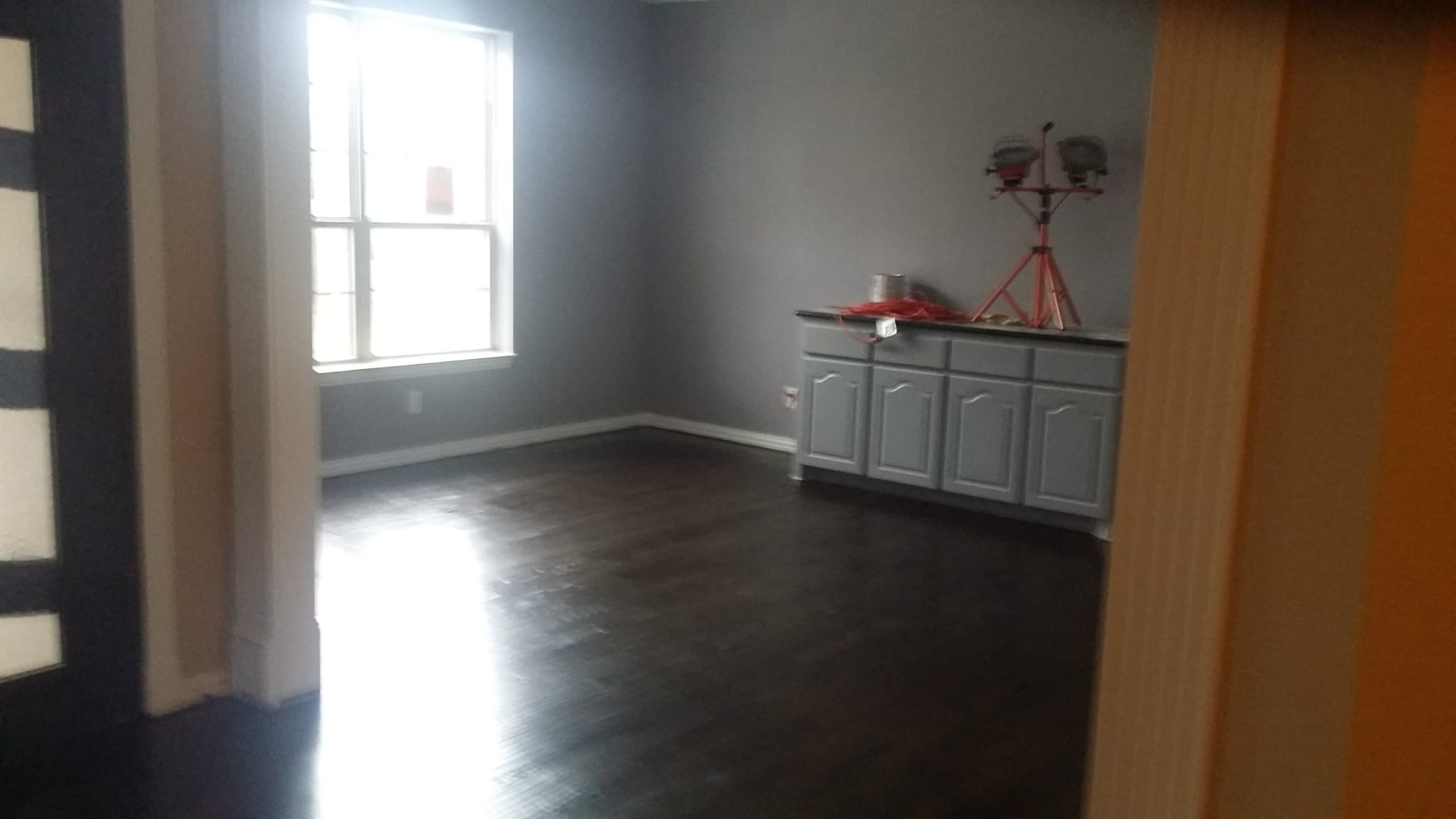 Finished living area